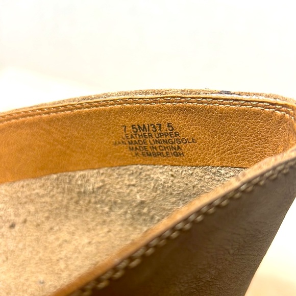 Lucky Brand Embrleigh Women’s Midcalf Boot with stacked heel, taupe, size 7.5 - Picture 10 of 17